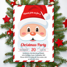 Christmas Holiday Invitations