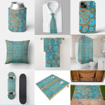 Concentric Circle Gradient Color Art