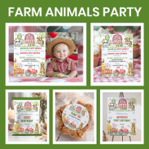 Farm Animals Party