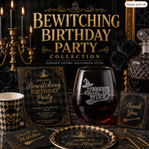 Bewitching Birthday Party Collection