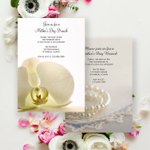 Mothers Day Brunch Invitations