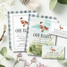 Oh Baby Duck/Mallard Baby Shower Collection