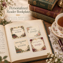 Personalized Reader Bookplates