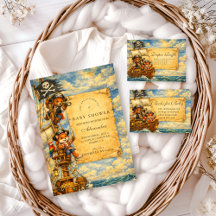 Pirate Adventure Storybook Baby Shower