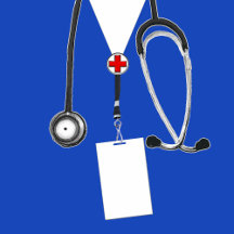 DOCTOR MEDICAL SCHOOL GRAD BLUE