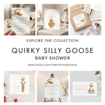 Quirky Silly Goose Baby Shower