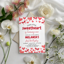 Sweetheart First Birthday Collection  with Hearts