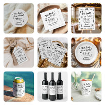 Hand Drawn Till Death Do Us Party Bachelorette 