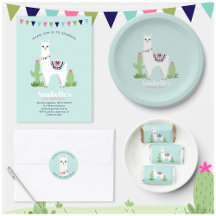 Sweet Alpacas Birthday Party and Gifts