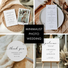  Modern Minimalist Photo Wedding