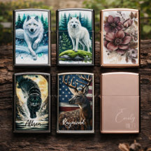 Flames of Identity; Zippo Lighter Collection