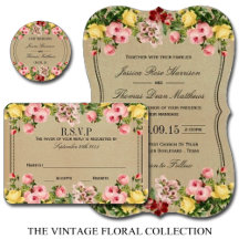 The Elegant Vintage Floral Collection
