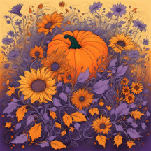 In The Halloween Garden