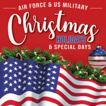 Air Force Christmas & Holiday Cards, Decor & Gifts
