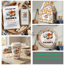  Modern Sports Kids 2nd Birthday Party Collection