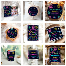 Neon Birthday Party 3