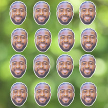 Custom Face Stickers Personalized Photo Face