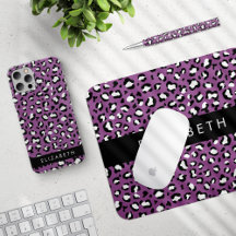 Purple Leopard Print - Home Decor Collection