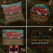 RV Motorhome Rustic Matching Roam Sweet Roam Set