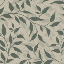 Elegant Botanical Leaf Dance