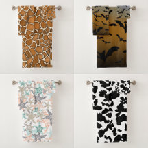 Bath Towel Sets With Animal Themed Designs 