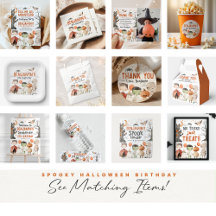 Spooky Halloween Birthday Party