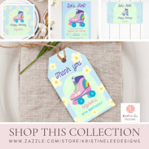 Roller Skate Retro Birthday