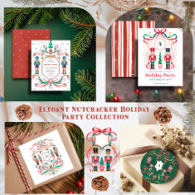 Elegant Nutcracker Holiday Party Collection