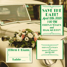 1920's Jade-on-Beige