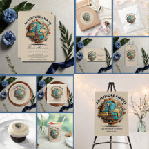 Adventure Awaits Modern Globe 