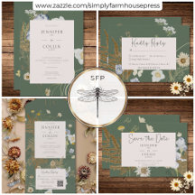 Wildflowers on Sage Wedding