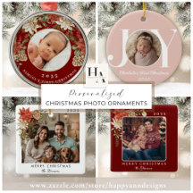 Christmas Photo Ornaments