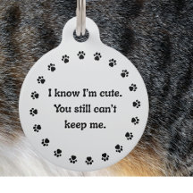 Funny Dog and Cat Custom  Pet ID 