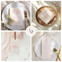Afternoon Tea Hand-drawn Bridal Shower