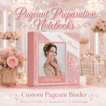 Pageant Notebooks & Planners