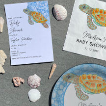 Sea Turtle Baby Shower
