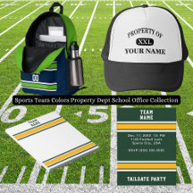 Sports Team Colors Property Dept School Office