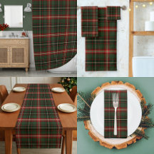 Traditional Tartan Christmas Plaid Home Collection