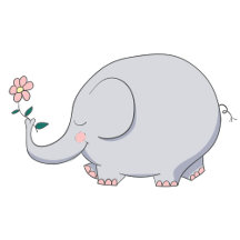 Cute Elephant Baby Shower