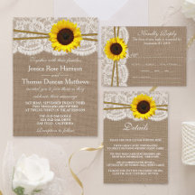 The Rustic Sunflower Wedding Collection