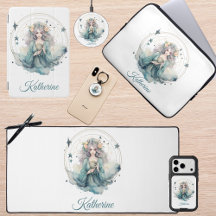 Boho Celestial Witchy Name Tech Accessories
