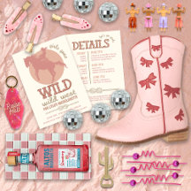 Blush Wild West Bachelorette Party