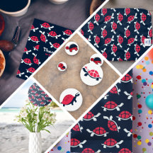 Red Shell Turtle Baby Shower/Party Supplies