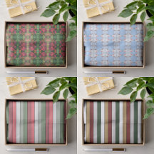 Gift Tissue Paper With Christmas Themed Designs 