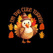  The Cute Thanksgiving Turkey 