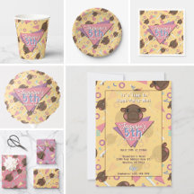 Retro Baby Hippo Birthday Party