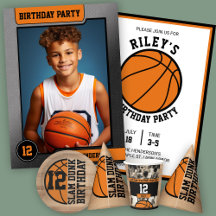 Slam Dunk Basketball Birthday Party