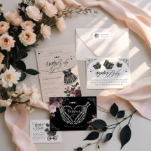Gothic Floral Baby Shower