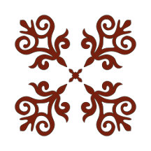 Kazakh modern ornaments 