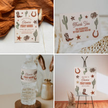 First Rodeo Birthday Collection   BONNIE 